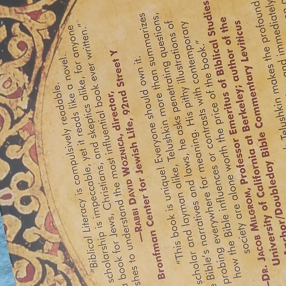 Biblical Literacy by Rabbi Joseph Telushkin - Picture 6 of 12